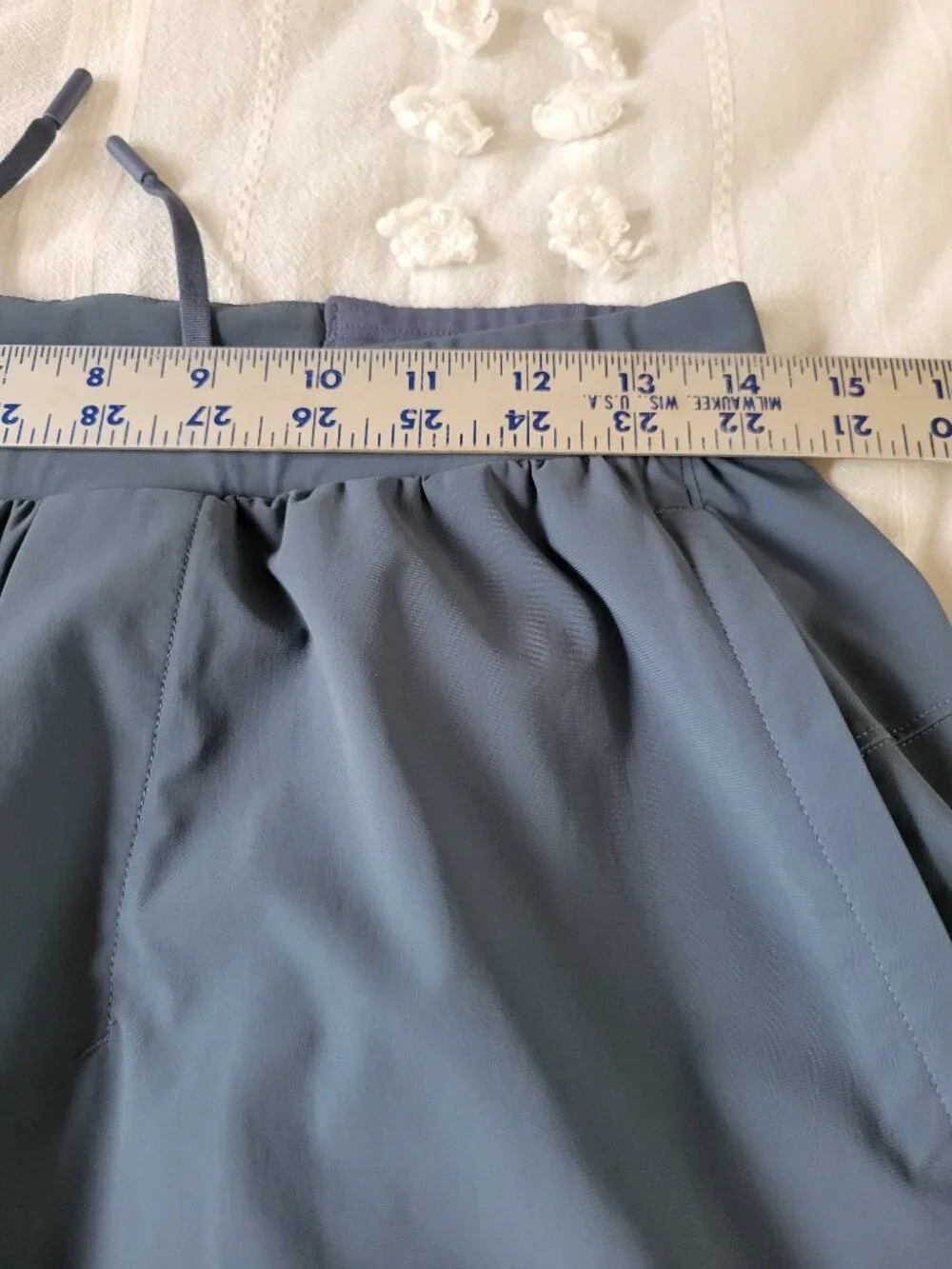 Lululemon Surge Jogger Men Tapered Run Pant Steel Blue Sz M Athleisure Workout